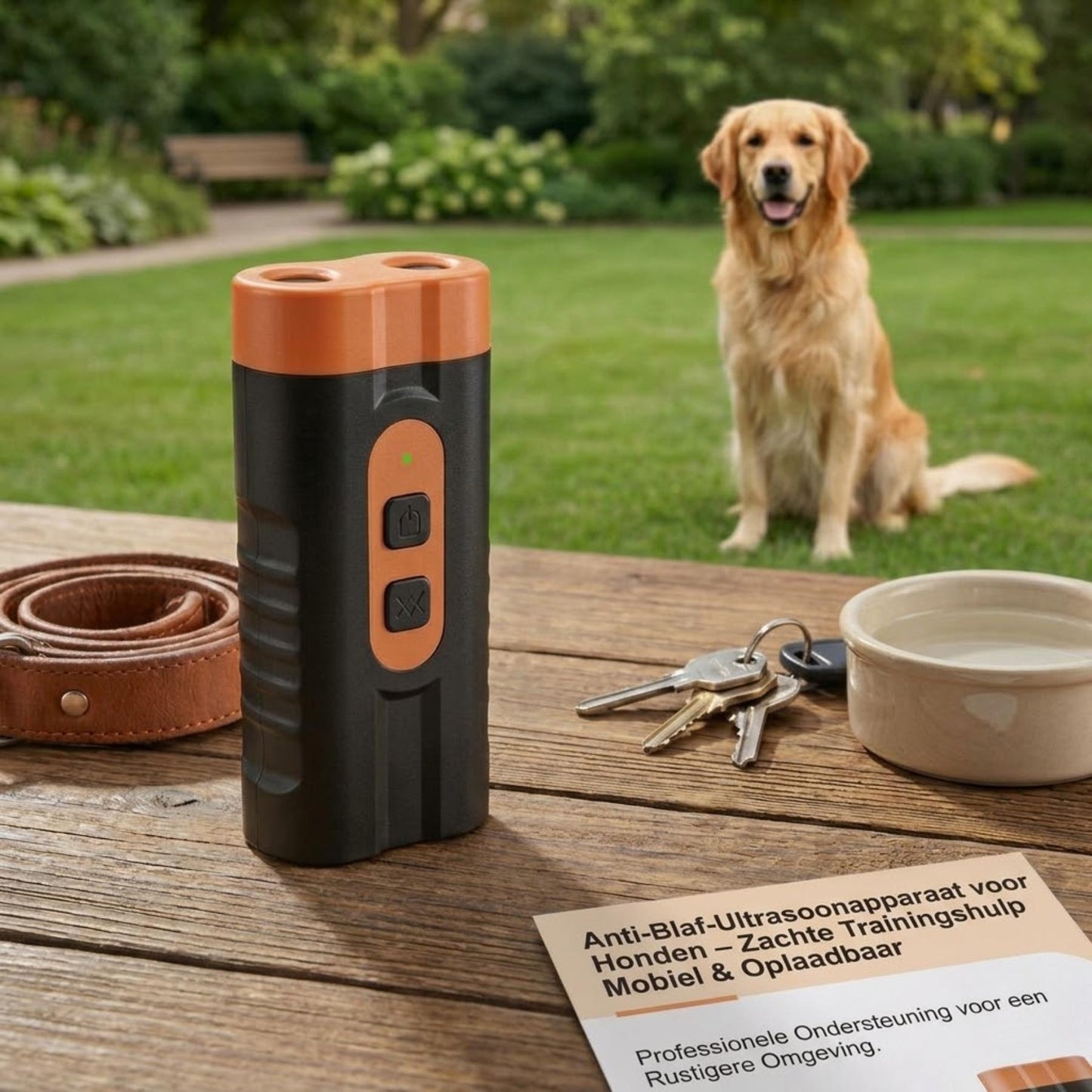 BarkGuard - Ultrasoon Antiblaf Apparaat voor Rustige Honden