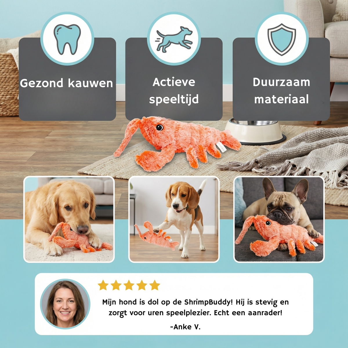 ShrimpBuddy garnaal productfoto