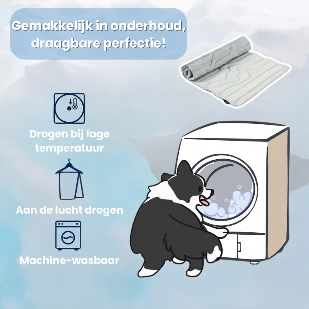 CoolMat – Verkoelende Mat die Oververhitting bij je Hond Voorkomt