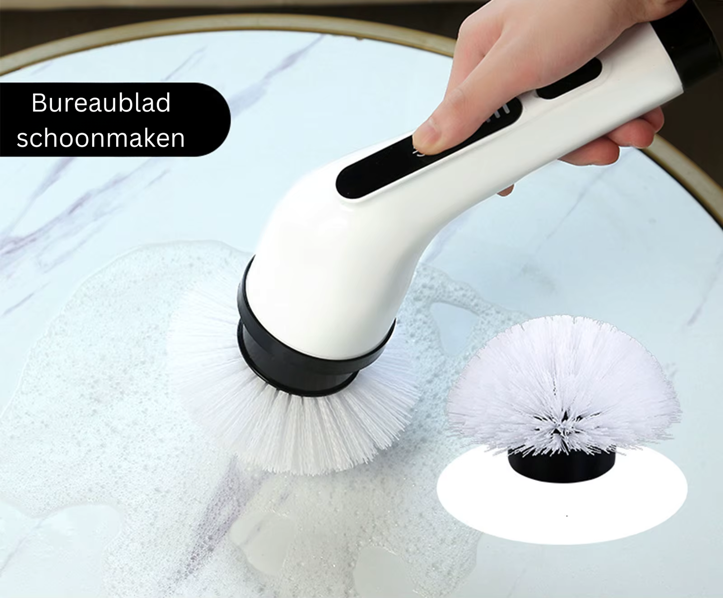 PowerClean 9-in-1 – De Ultieme Elektrische Reinigingsborstel