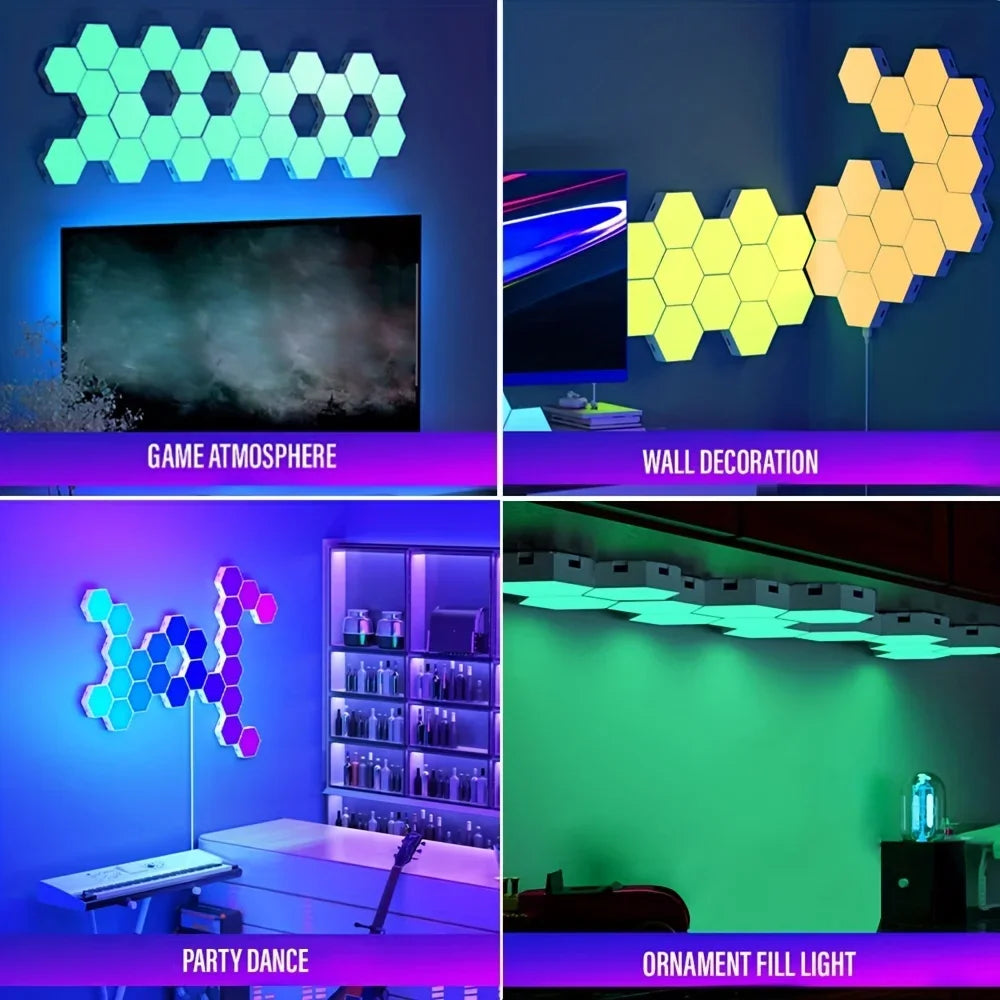 LumoHex - Hexagonale wandlamp