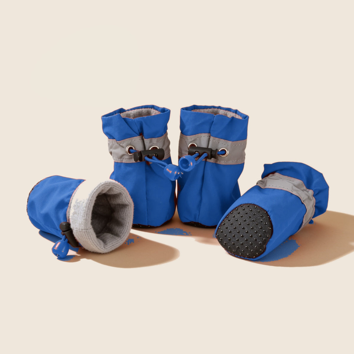 DryPaws in het blauw, de complete set van vier