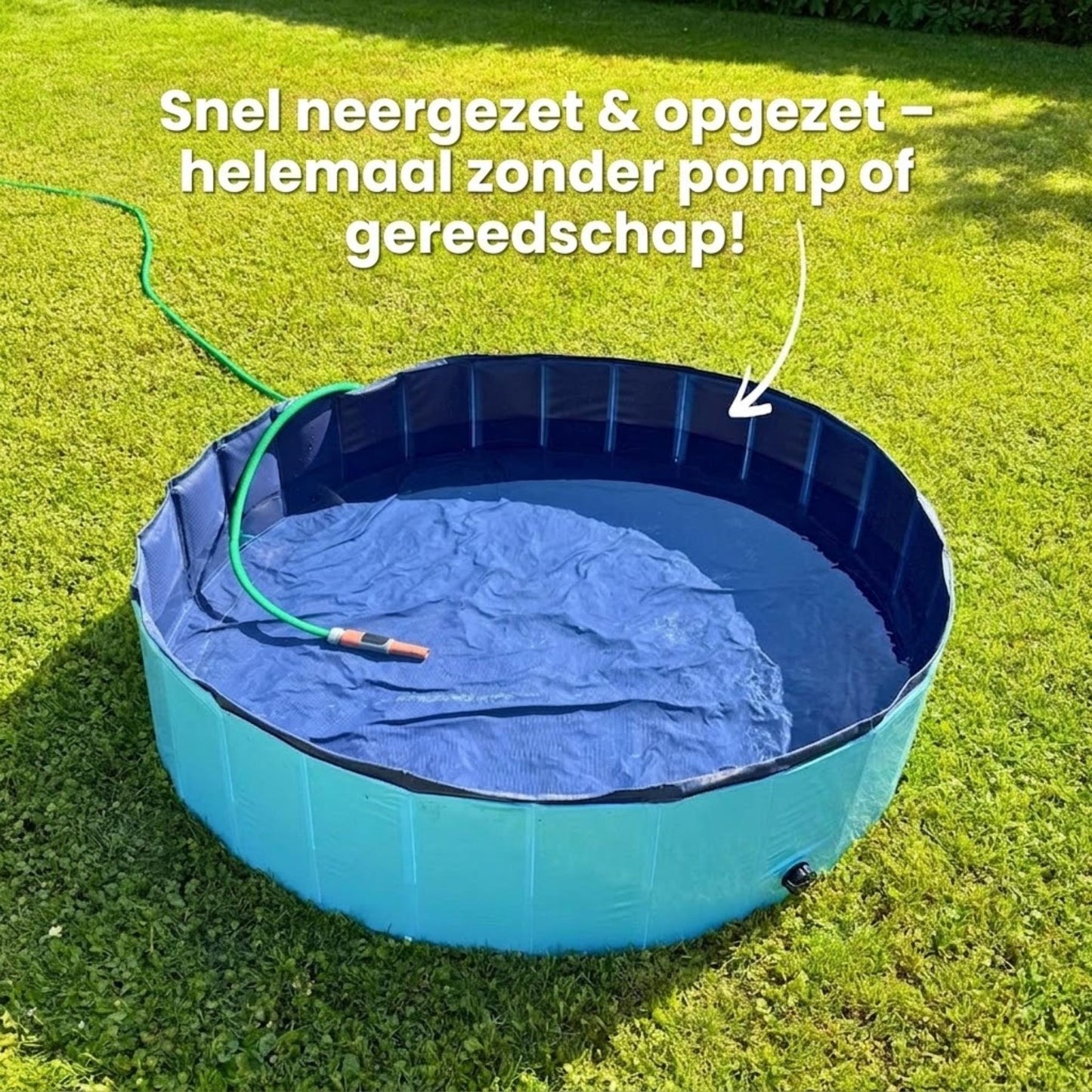 SplashPaws - Opvouwbaar hondenzwembad voor koele zomerdagen