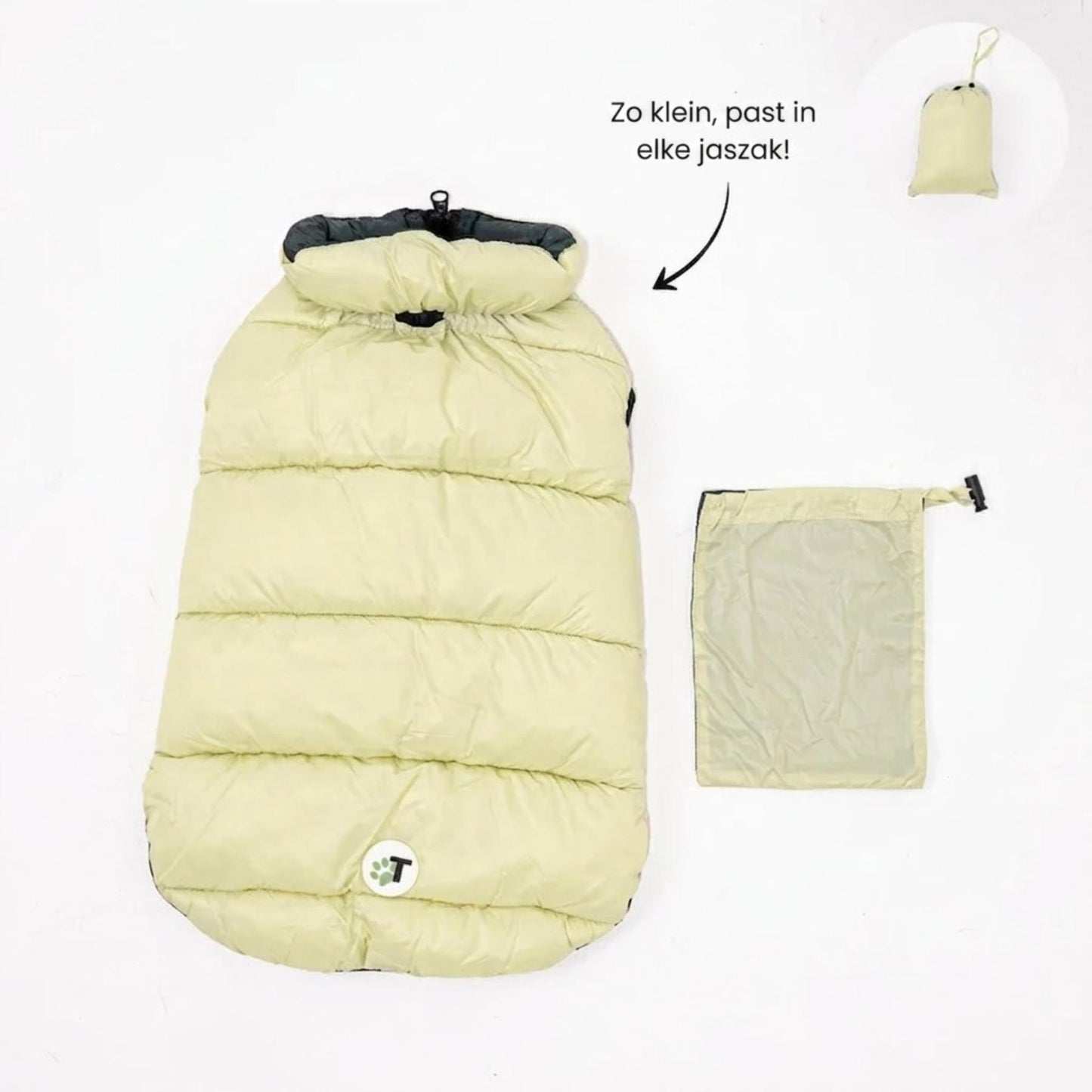 CozyCloak - Warme omkeerbare hondenjas voor de winter