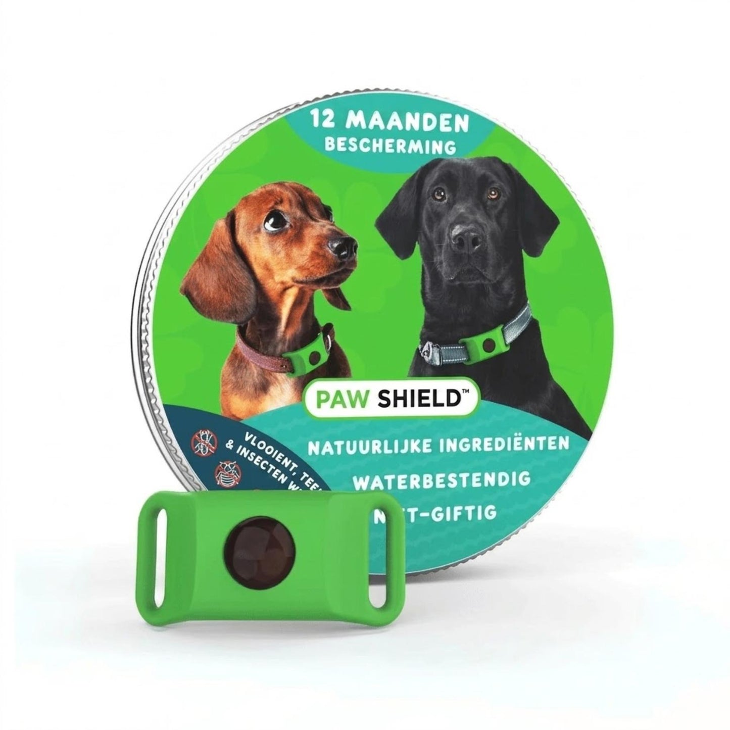PawShield – 12 maanden zonder vlooien en teken