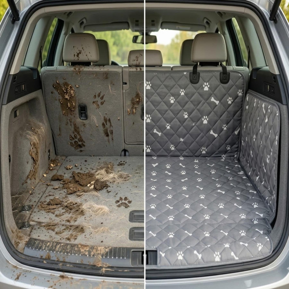 CargoShield - Waterafstotende kofferbakbeschermer hond voor elke SUV