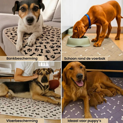 PuppyPad – Wasbare Zindelijkheidsmat voor Honden & Puppy's