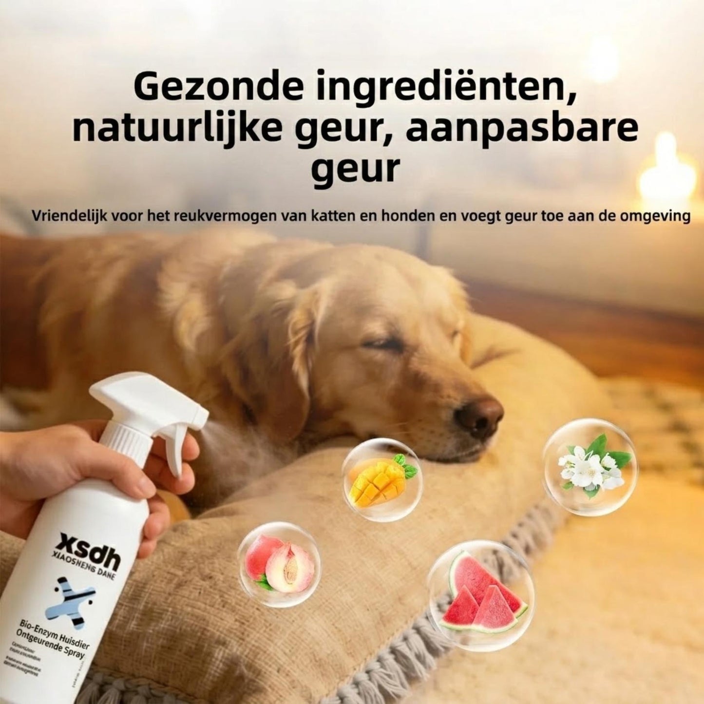 FreshPaw - natuurlijke geurverwijderaar voor huisdieren in huis