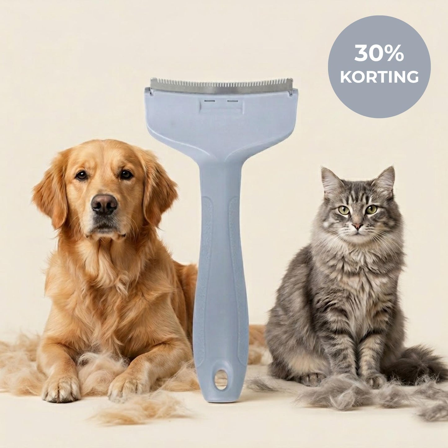 FurComb – V-Vormige Ontviltingskam voor Honden & Katten