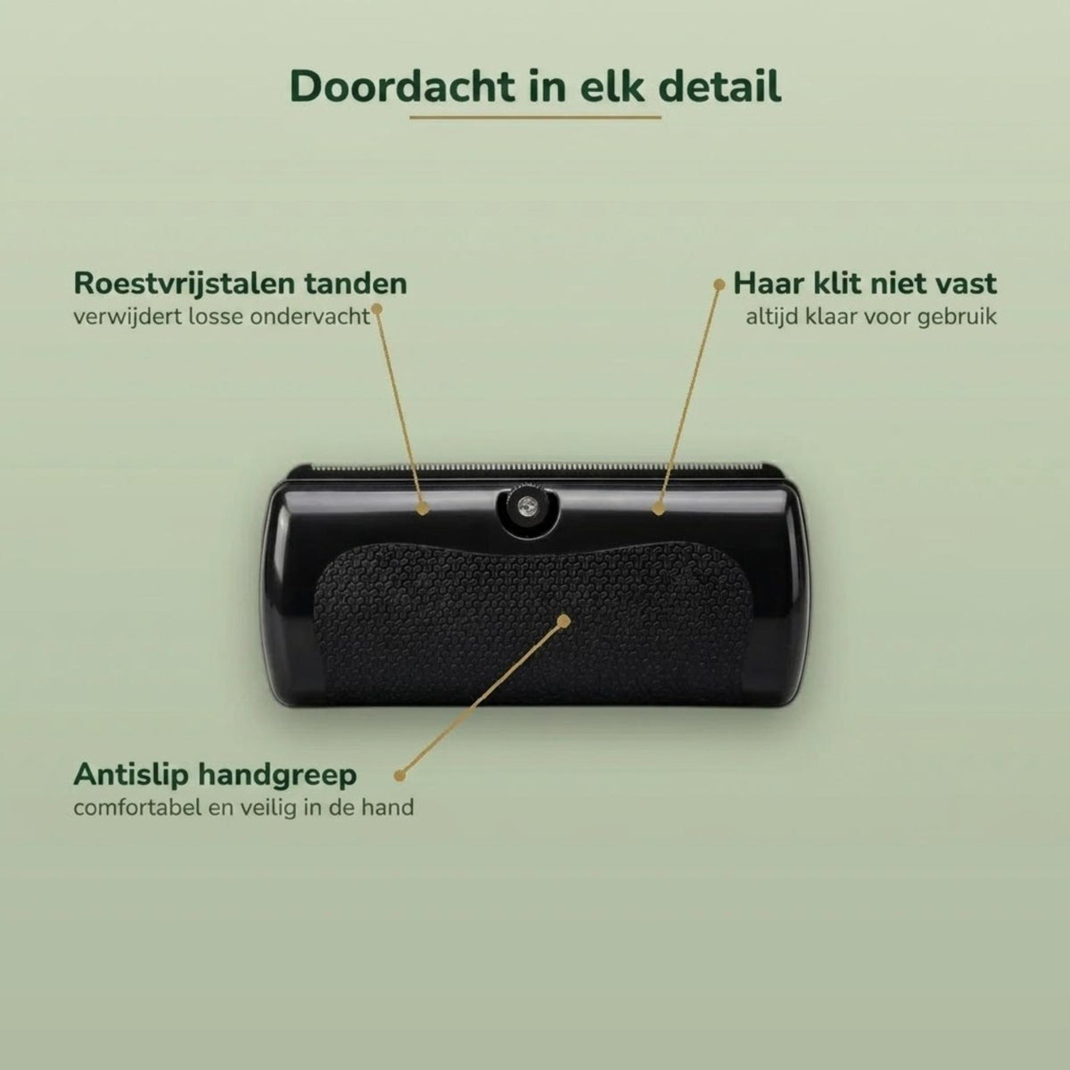 FurEase - Hondenborstel & Kattenborstel tegen Klitten
