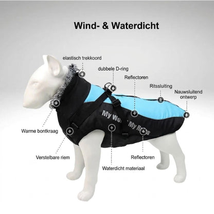 RainShell - Waterdichte Hondenjas met Geïntegreerd Tuigje