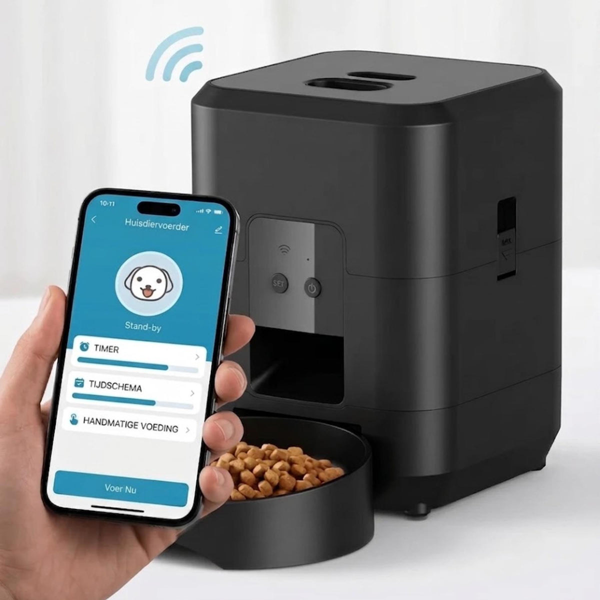 MealPilot - Automatische voerbak voor kat en hond met app en timer