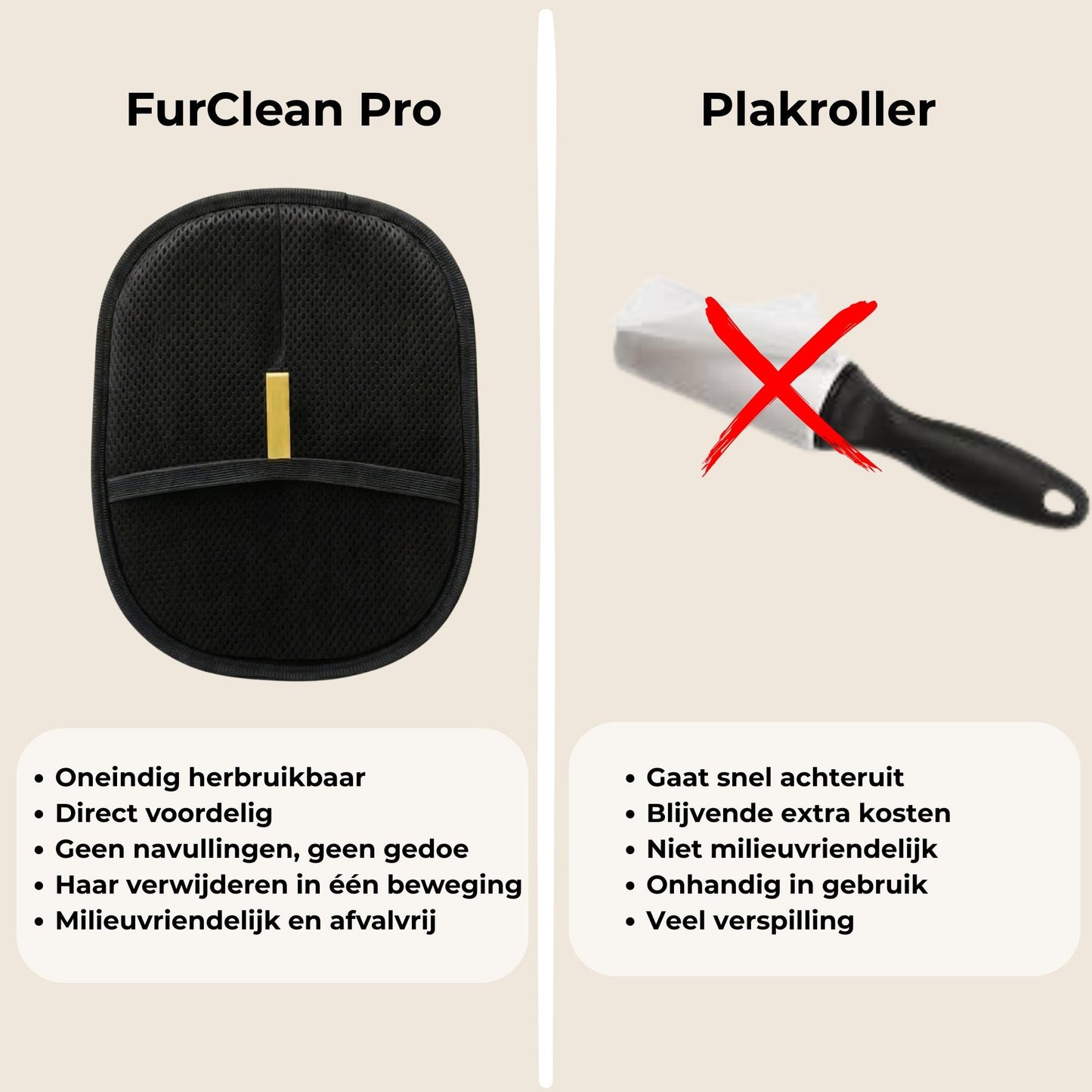 FurClean Pro in gebruik