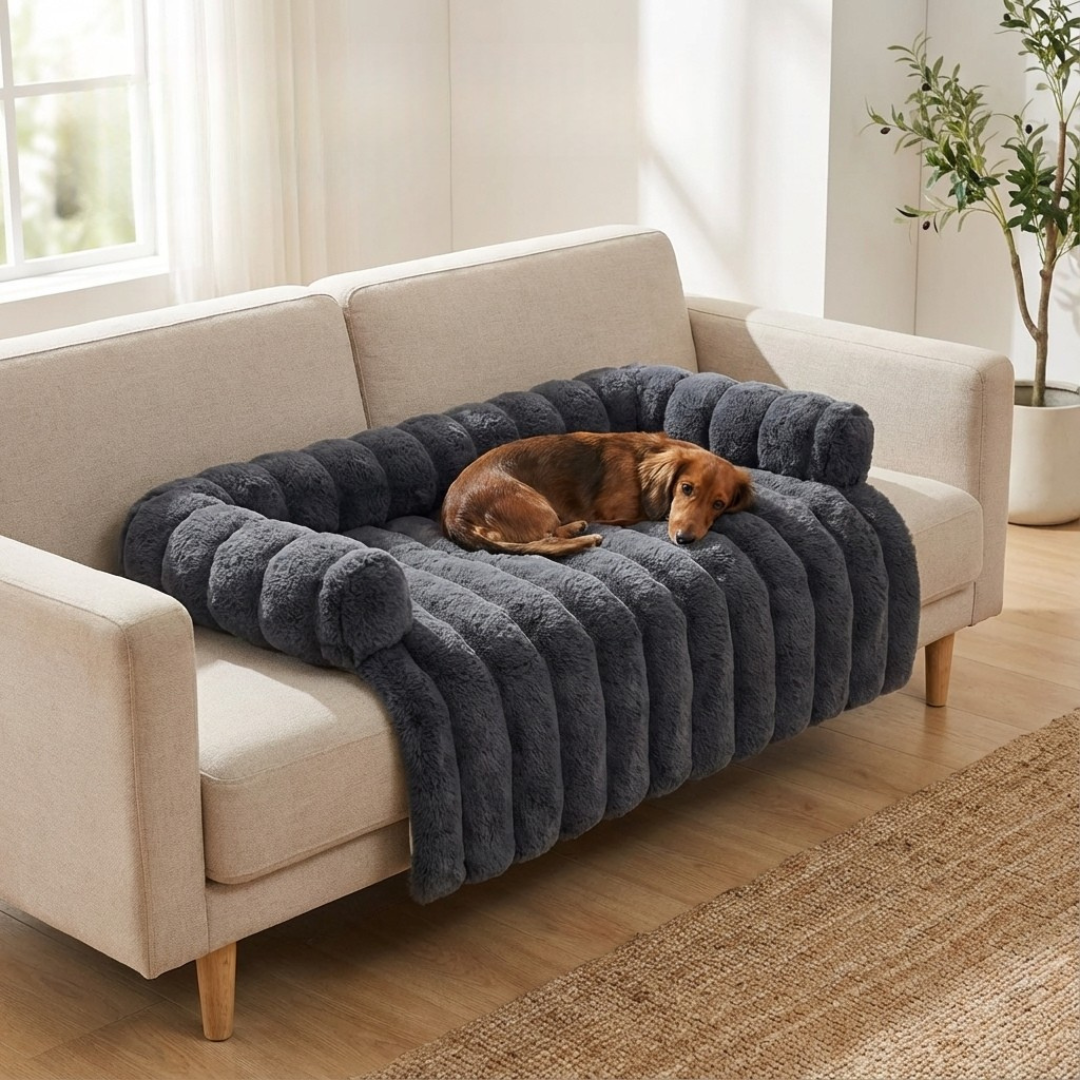 SnuggieBed - Pluche Donutbed voor Honden & Katten