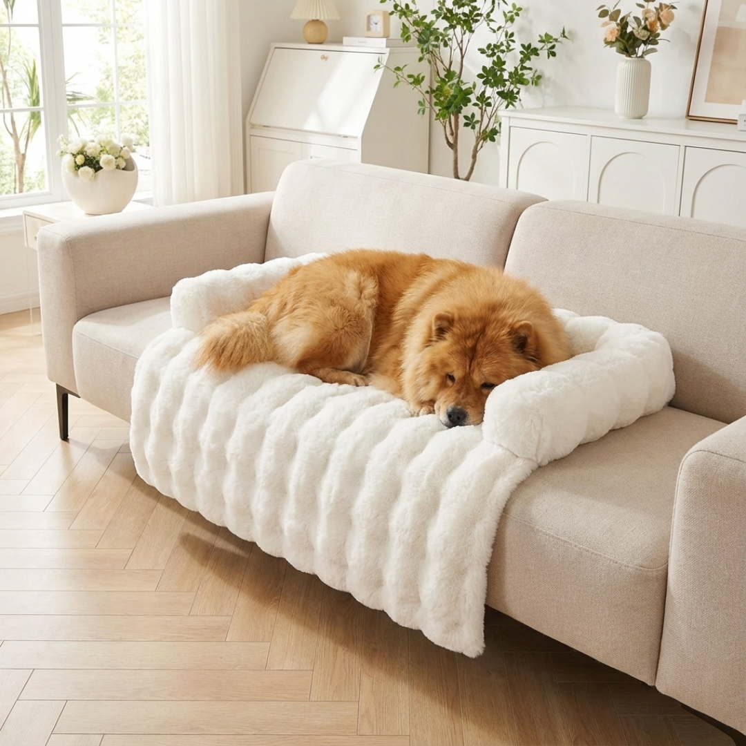 SnuggieBed - Pluche Donutbed voor Honden & Katten