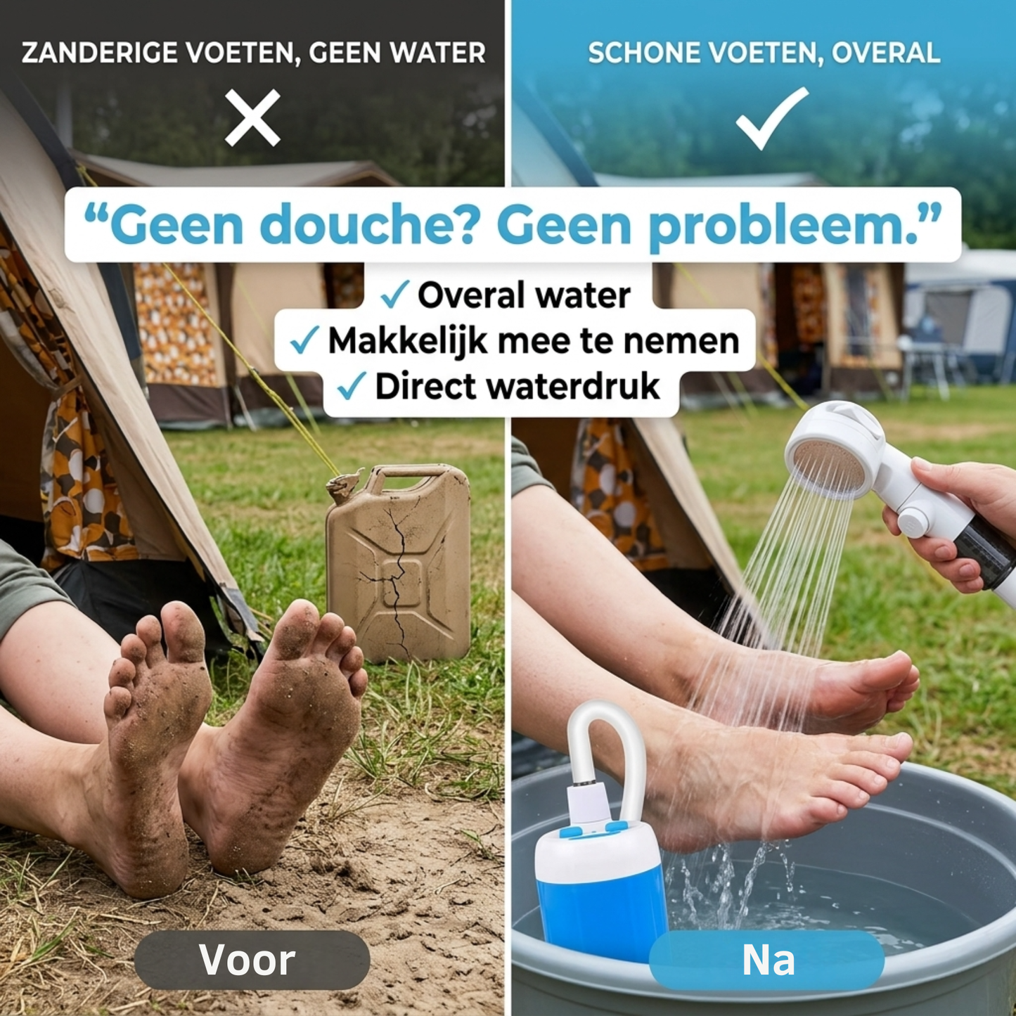 ShowerGo – Spoel je Hond Overal Direct Schoon