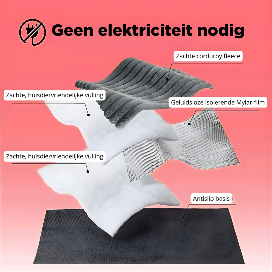WarmNest mat opgerold