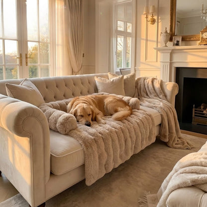 SnuggieBed - Pluche Donutbed voor Honden & Katten