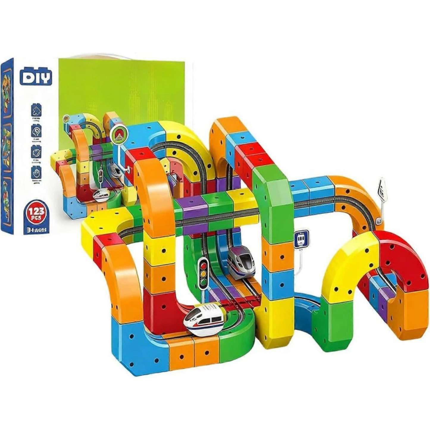 KuboRail™ – Creatieve & Actieve DIY Cube Track