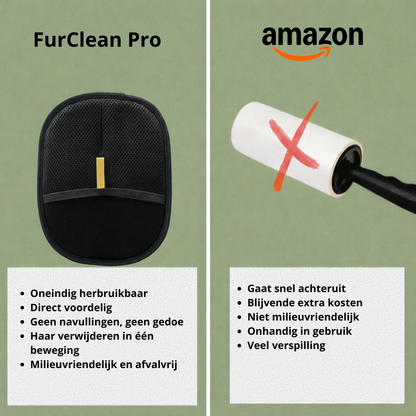 FurClean Pro herbruikbare ontharingshandschoen