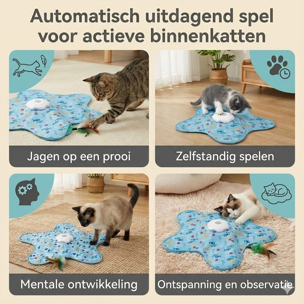 HuntMotion - Geef je kat een dagelijkse jachtervaring in huis