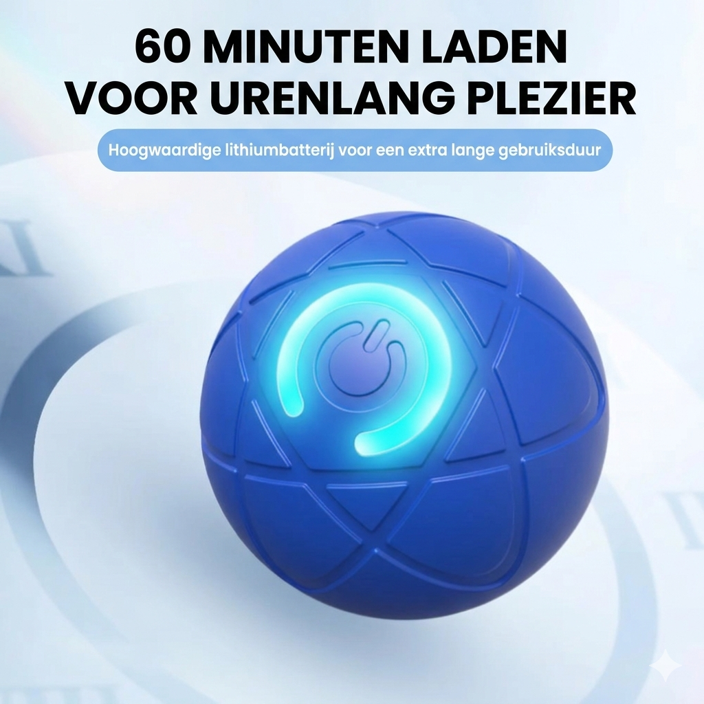 BounceGlow – Interactieve LED Speelbal voor Huisdieren