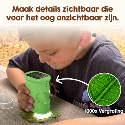 WonderScope – Kindermicroscoop met 1000x Vergroting