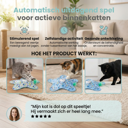 HuntMotion - Geef je kat een dagelijkse jachtervaring in huis