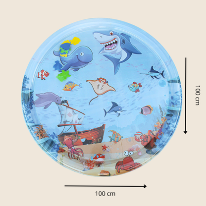 OceanBreeze - Sensorische Waterspeelmat met Visjes voor Honden & Katten