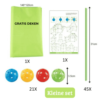 FortFantasie™ Bouwset Creatieve speelset voor eindeloze avonturen