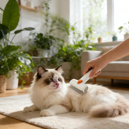 KlitFree – 2-in-1 Kattenkam tegen Klitten & Losse Haren