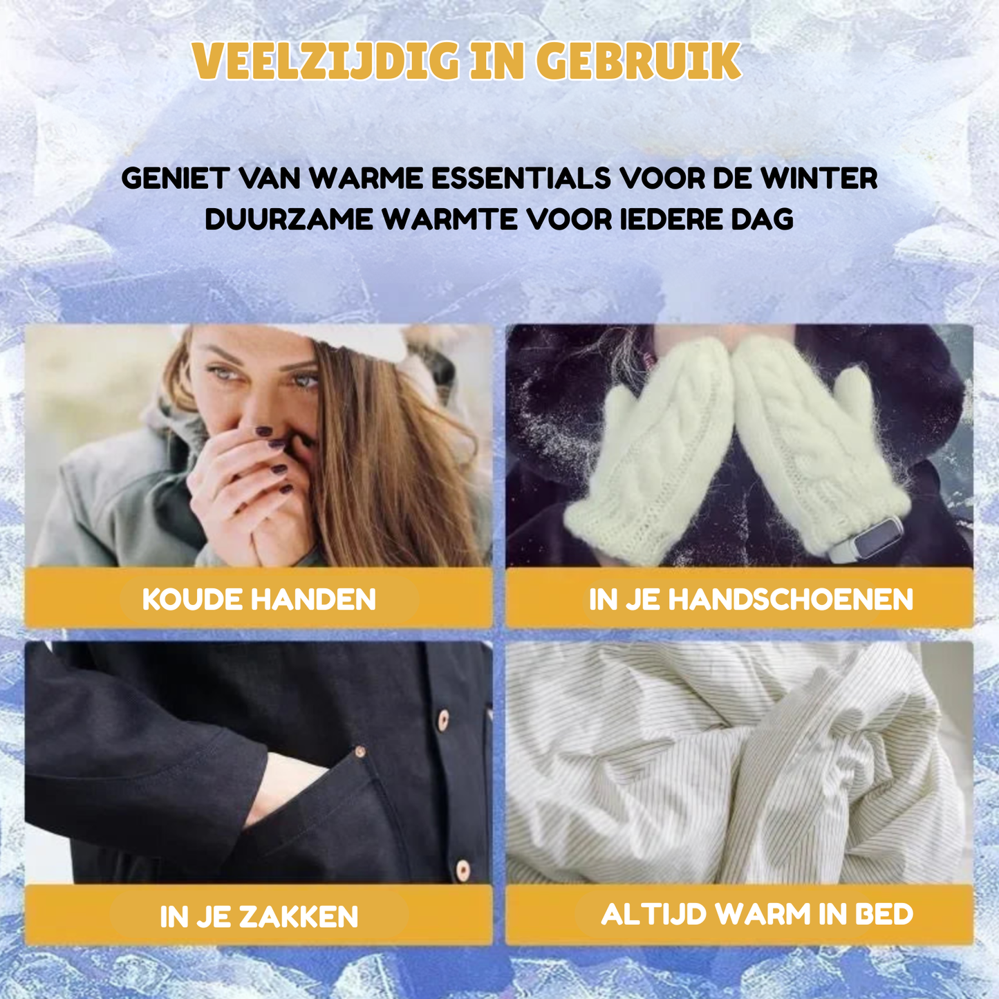 HeatWave Essentials – 18 uurs Comfort Warmers