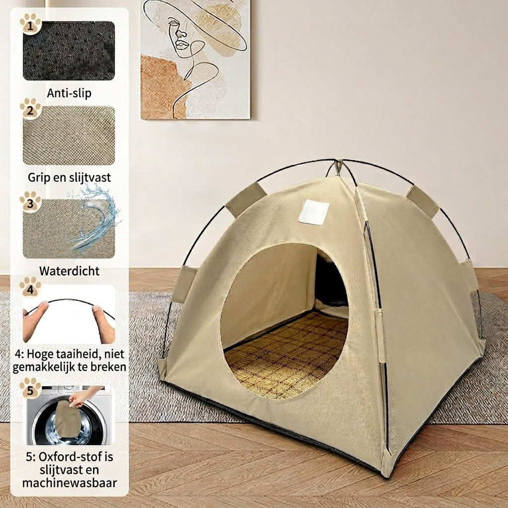 CozyDen – Pop-Up Kattentent
