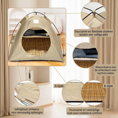 CozyDen – Pop-Up Kattentent