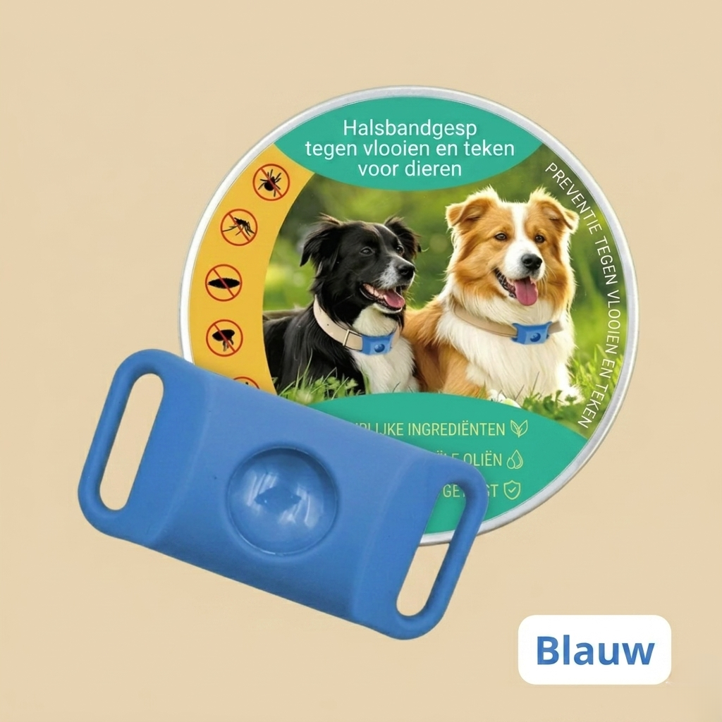 PetGuard – Natuurlijke Anti-Vlo & Tekenband voor Honden