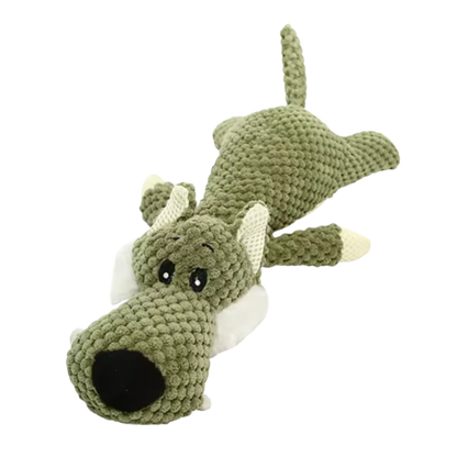 ChewChamp - Groot Pluchen Hondenknuffel voor Sterke Kauwers