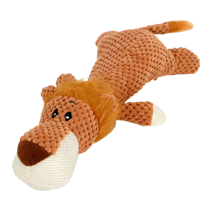 ChewChamp - Groot Pluchen Hondenknuffel voor Sterke Kauwers