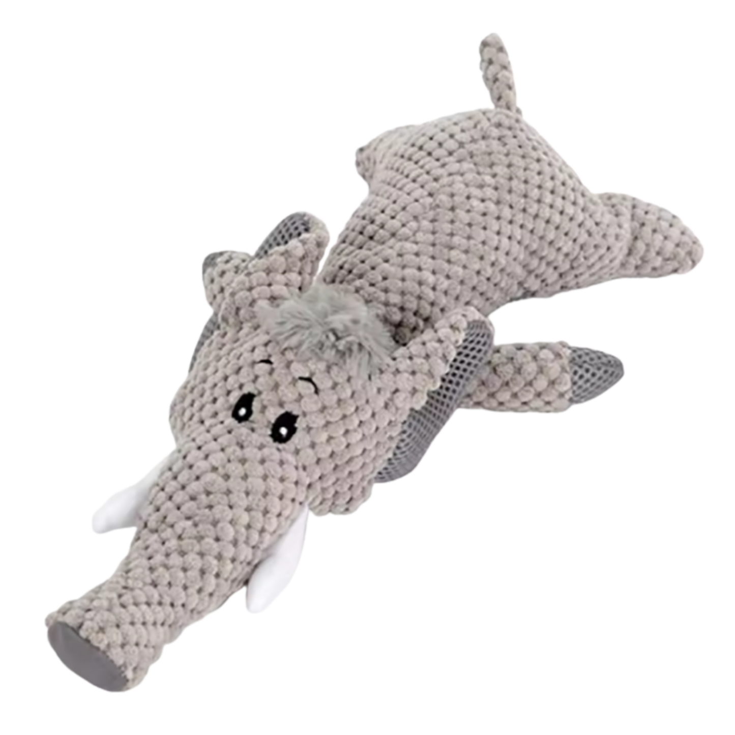 ChewChamp - Groot Pluchen Hondenknuffel voor Sterke Kauwers