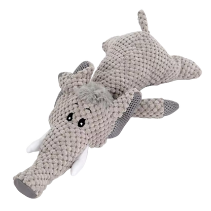 ChewChamp - Groot Pluchen Hondenknuffel voor Sterke Kauwers