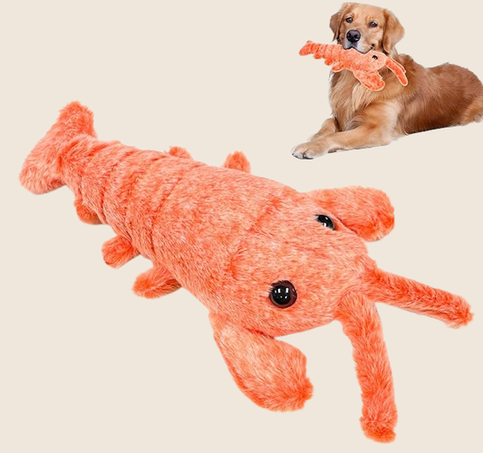 ShrimpBuddy pluche garnaal hondenspeeltje