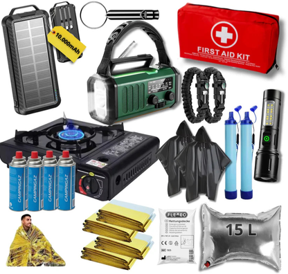 Noodpakket XXL Compleet – Maximale voorbereiding & zelfredzaamheid