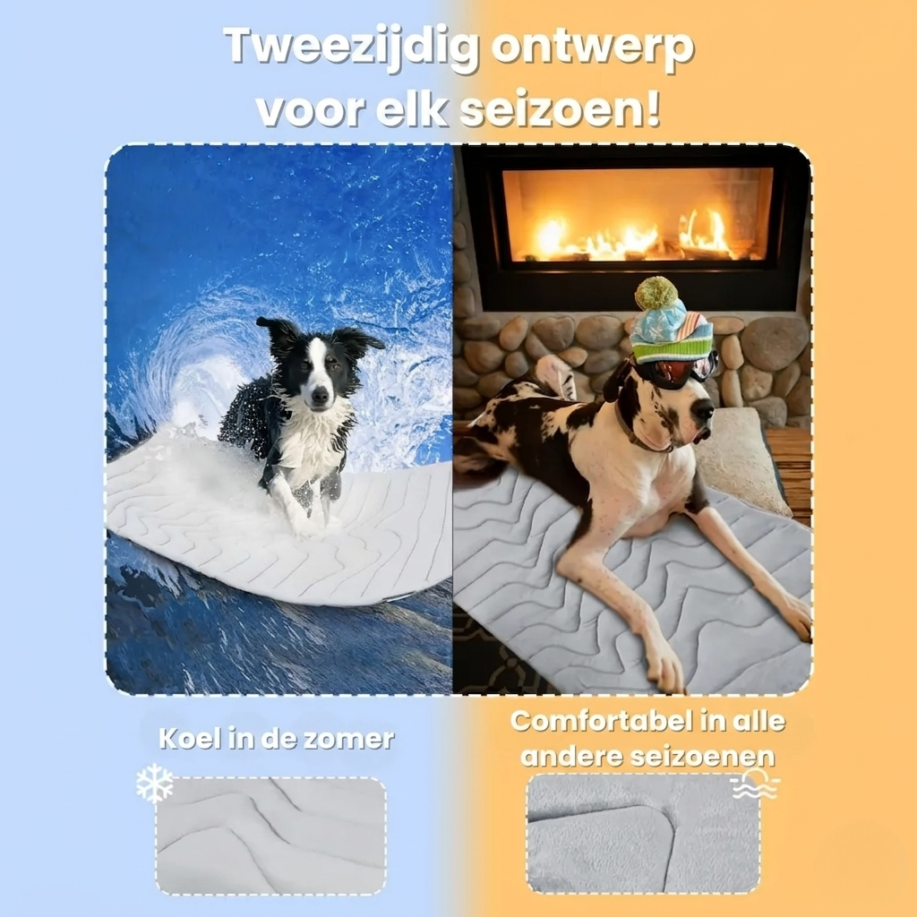 CoolMat – Verkoelende Mat die Oververhitting bij je Hond Voorkomt