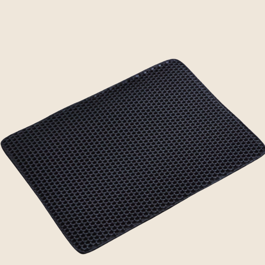KattenMat – Dubbellaagse Kattenbakmat met Honingraatstructuur