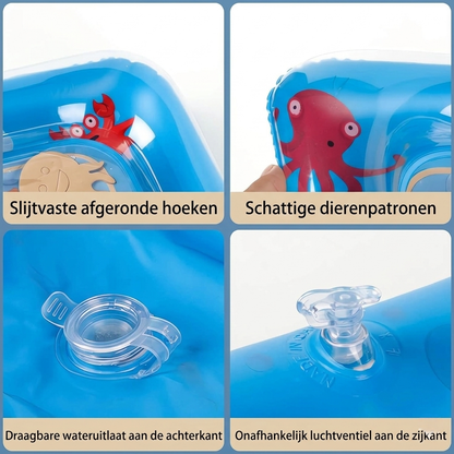 OceanBreeze - Sensorische Waterspeelmat met Visjes voor Honden & Katten