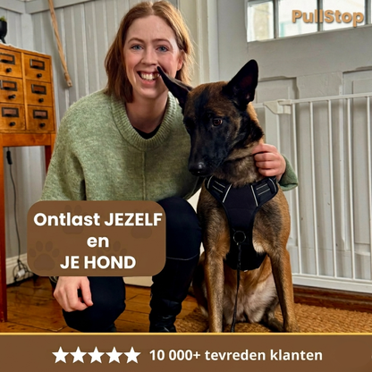 PullStop – Anti-Trek Hondentuigje voor Wandelingen zonder Getrek