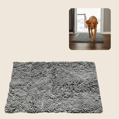 PawDry op beige achtergrond