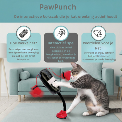 PawPunch kattenspeeltje detail