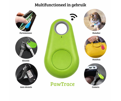 PawTrace tracker aan halsband