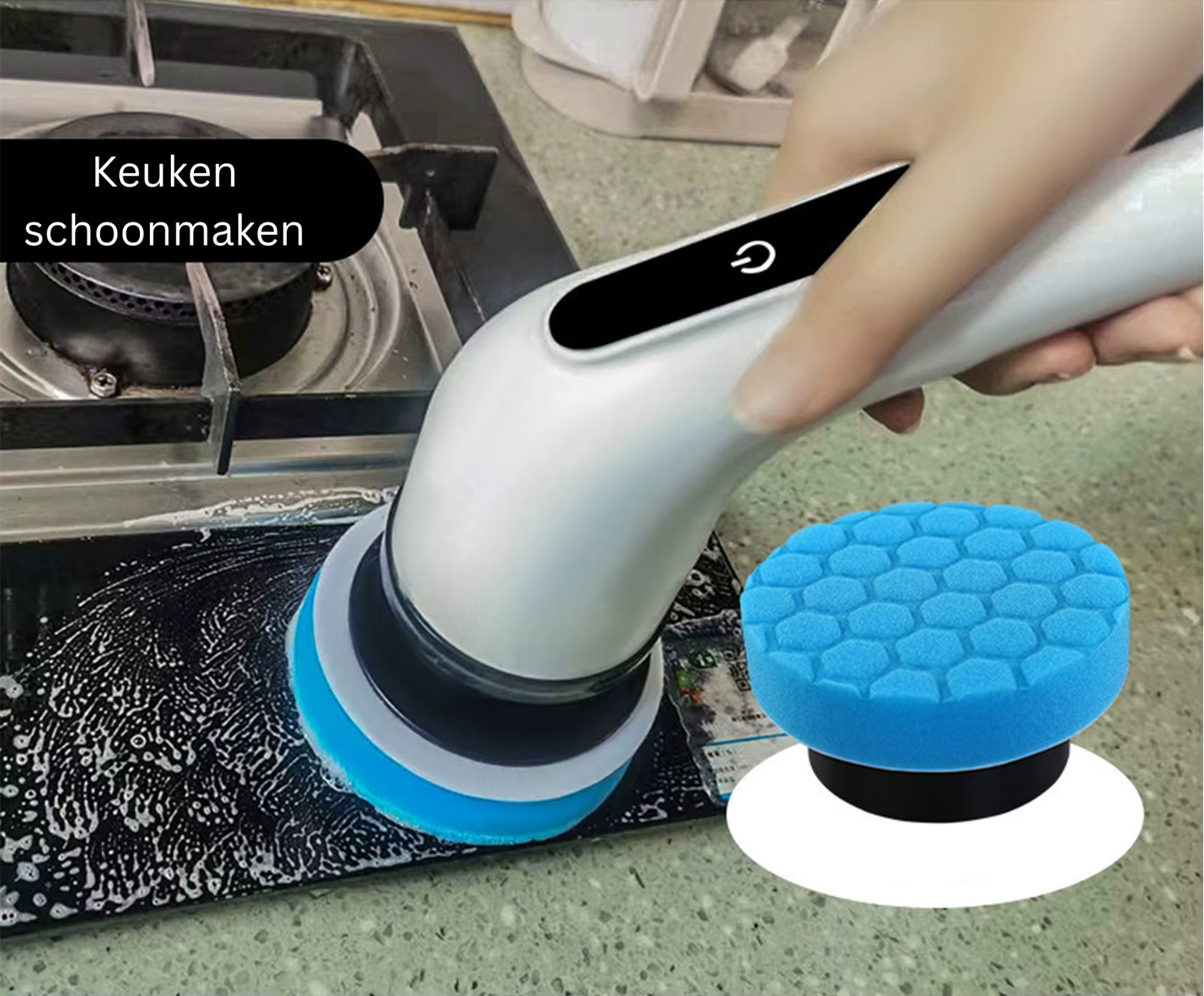 PowerClean 9-in-1 – De Ultieme Elektrische Reinigingsborstel