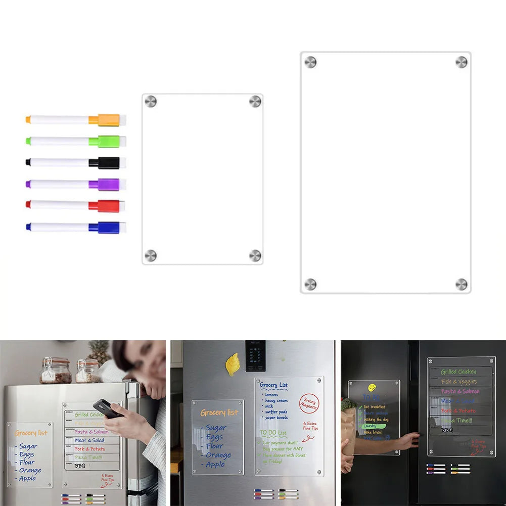 GlassNote - Magnetisch glasbord